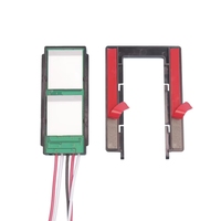 Interrupteur Tactile LED Bleu/Blanc 5A 60W IP22 avec Désembuage, Intensité et Couleurs Réglables, Épaisseur 1-5mm pour Miroir de Salle de Bain