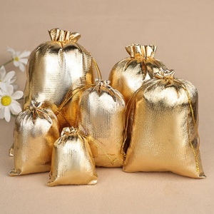 Wholesale Custom Luxury <b>Small</b> Eco-Friendly Durable Satin Jewelry <b>Bag</b> Drawstring Screen-printed logo Suitable for Gift-giving - Product Image 2