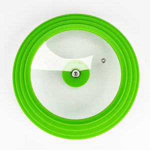 <span class=keywords><strong>Tapa</strong></span> de olla de silicona <span class=keywords><strong>Tapa</strong></span> de sartén 16 18 <span class=keywords><strong>20</strong></span> <span class=keywords><strong>CM</strong></span> <span class=keywords><strong>Tapa</strong></span> de vidrio universal con borde de silicona - Product Image 2