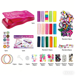 Set Creativo per Braccialetti Fai-da-Te in Plastica per Ragazze, Confezione con <span class=keywords><strong>Video</strong></span> Passo-Passo, Gioco Educativo - Product Image 2