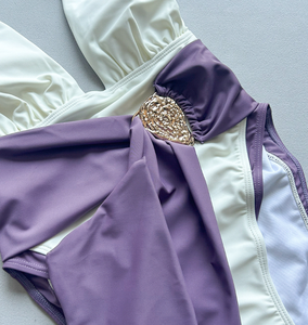 Nuovi Arrivi: Costume da Bagno Intero <span class=keywords><strong>Sexy</strong></span> con Scollo a V Profondo e Schiena Scoperta per Donna - Product Image 6
