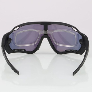 Lentes de Gafas Asféricas Negras Rectangulares con Protección UV400 - Product Image 1