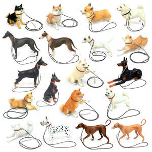 Likelife Shiba Inu Worst Hond Corgi Massief Pvc Speelgoed <span class=keywords><strong>Plastic</strong></span> Figuur Dieren Hond Met Sleepkabel - Product Image 1