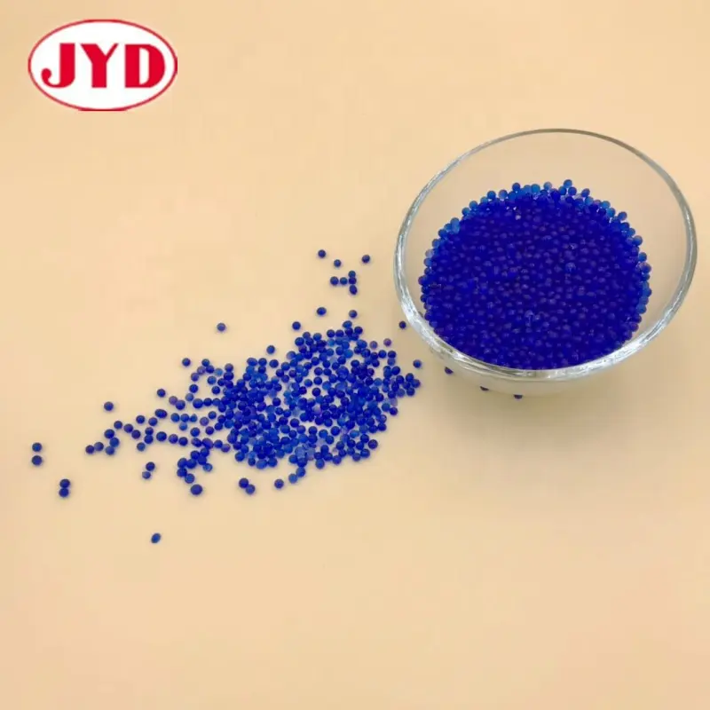 En iyi fiyat mavi silika jel gösteren boncuk kimyasal kurutucu 2-4mm