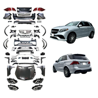 Nouveau kit carrosserie Sport63 pour Mercedes-Benz ML W164 (2005-2011) – Montage universel par visserie – Lame de pare-chocs avant/arrière, capot, garde-boue, phare