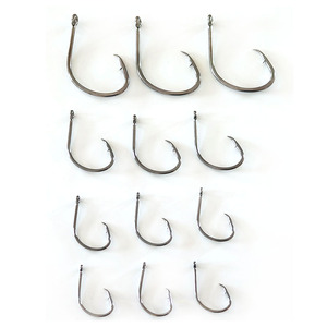 Anzuelos Circulares de Acero con Alto Contenido de Carbono de Alta Calidad ALPHA Wholesale, Resistentes a la Corrosión, de Alta Resistencia para Pesca de Atún en Agua Salada - Product Image 4