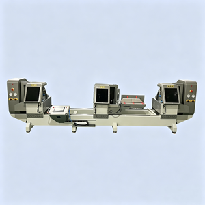 เครื่องตัดโปรไฟล์อะลูมิเนียมแบบ CNC 500 หัวตัด พร้อมระบบป้อนอัตโนมัติ สำหรับงานตัดประตู หน้าต่าง และผนังม่านอะลูมิเนียม - Product Image 1