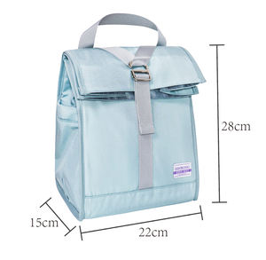 Sac à bandoulière multifonctionnel à double usage, sac à langer pour maman et bébé, fabriqué au Vietnam, en polyester, film d'aluminium, avec port USB - Product Image 5