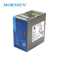 Fuente de Alimentación para Riel DIN MORNSUN 480W, Serie LIHF480-23Bxx-P1, PFC Activo, RS485 Modbus, Módulo de Alimentación Industrial AC/DC