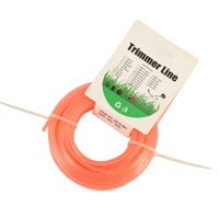 TGS 2.4mm Nylon Trimmer Line for Power Tools Round Straw Rope Débroussailleuse Ligne d'herbe Trimmer Roll Grass Rope Line