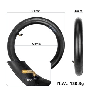 Chambre à air en caoutchouc Ulip 12x2.125 pour trottinette, pneu de remplacement durable, largeur 50mm - Product Image 2