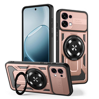 Lichicase Chargeur sans fil stable avec béquille anti-gravité Accessoire mobile pour OPPO Reno 15 15C 15F Coques de téléphone