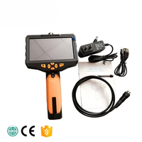 Caméra d'inspection 7.6mm Câble 5M Caméra endoscope vidéo Endoscope industriel
