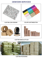 Fanxing – Sacs d'emballage pour pain de mie personnalisés, écologiques, de différentes couleurs, avec attaches torsadées en papier kraft et bandes de fermeture