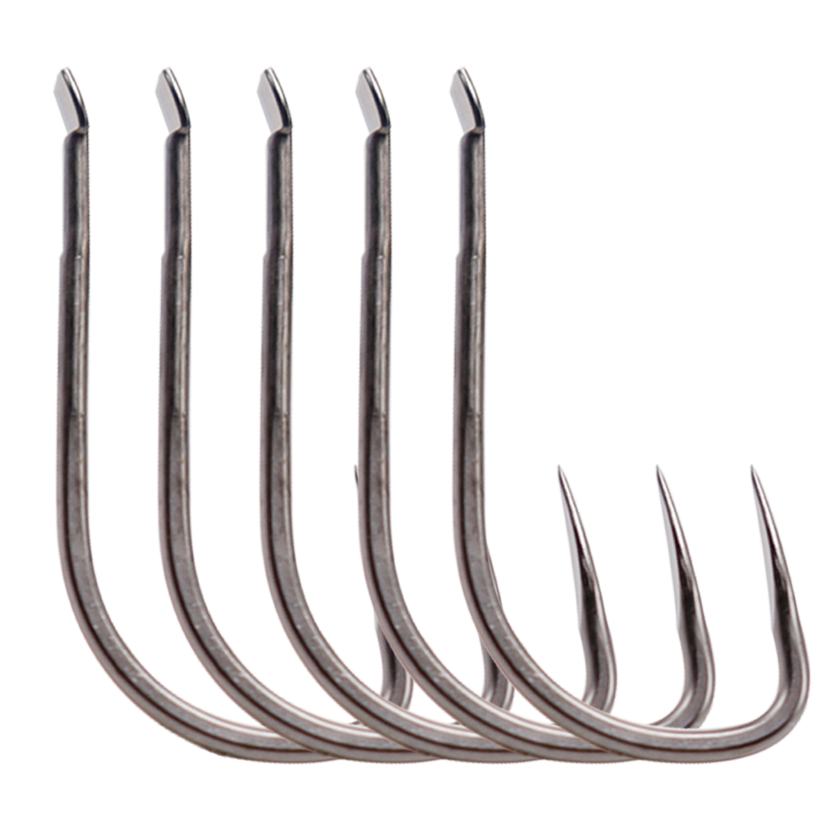 Ami Da Pesca A Molla 100 Pezzi | Acciaio Inox, Con Ardiglione, Per Trota, Carpa, Acqua Dolce/Salata