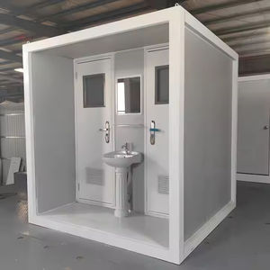 Alta calidad personalizado fabricado portátil al aire libre Resorts pequeño Modular integrado baño lavabo prefabricado inodoro - Product Image 2