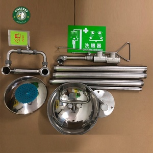 Ducha <span class=keywords><strong>de</strong></span> Emergencia y <span class=keywords><strong>Lavaojos</strong></span> <span class=keywords><strong>de</strong></span> <span class=keywords><strong>Acero</strong></span> <span class=keywords><strong>Inoxidable</strong></span>, Estación <span class=keywords><strong>de</strong></span> <span class=keywords><strong>Lavaojos</strong></span>, Estándar ANSIZ358.1-2014 - Product Image 3