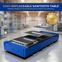 Machine de découpe laser à fibre automatique de haute précision avec moteur servo Inovance et commande CNC 3 axes pour le traitement des métaux