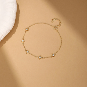 Pulsera Apilable de Plata de Ley 925 con Forma de Corazón y Circonita Cúbica 5A, Minimalista, Básica, para Uso Diario, para Mujer, Joyería de Moda - Product Image 4