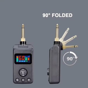 Sistema de Micrófono Inalámbrico Recargable Plug&Play M50 UHF Dinámico con Supresor de Retroalimentación DSP, Receptor y Dos Micrófonos C - Product Image 6
