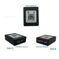 Mini kit LED Starlight à fibres optiques RGBW 1200 fibres de 0,5 mm 16W, contrôle via APP/Wi-Fi, conception légère en fibre PMMA