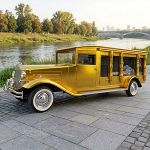 Nuevo Coche Fúnebre Eléctrico de Color, Fabricado en China, Estilo Antiguo, Personalizado, Profesional, Carro Fúnebre Eléctrico - Product Image 1