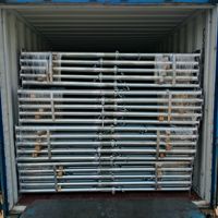 Soporte de Acero Ajustable Haihong para Columnas de Hormigón, Soporte Diagonal de Aluminio para Encofrado Post-Vaciado, Trípode de Acero para Columnas