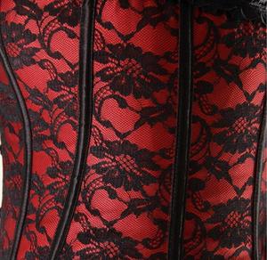 Femmes Bustier & Corset Sexy Gothique Vêtements Steampunk Corset Lace up Corsage <span class=keywords><strong>Basque</strong></span> Slimming Shaper Shaper Shoulder Corset S-6XL - Product Image 4