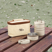 Boîte à lunch isotherme en acier inoxydable avec fonction de chauffage, étanche – Offre spéciale