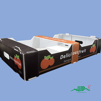 Boîtes d'emballage en plastique ondulé PP recyclables pour le transport de fruits et légumes frais