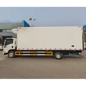 Лидер продаж, новая модель ISUZU 4x2, легкий холодильник, грузовик с морозильной камерой, фургон, транспортировка с гидравлическими подъемными воротами - Product Image 2