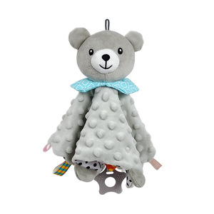 Peluches d'animaux confortables SongshanToys, très vendues, décoration, <span class=keywords><strong>lapin</strong></span>, ours, licorne, couverture en peluche, jouet réconfortant, cadeau pour bébé - Product Image 6