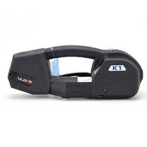 K1, herramienta de flejado de baterí<span class=keywords><strong>a</strong></span> alimentada por MANGO Manual, máquinas de envasado de fusión en caliente por fricción automática, herramienta de flejado de plástico, PET de 12mm ~ 16mm - Product Image 6