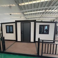 Casa Contenedor Expandible Moderna de Alta Calidad, Casa Móvil Modular Prefabricada