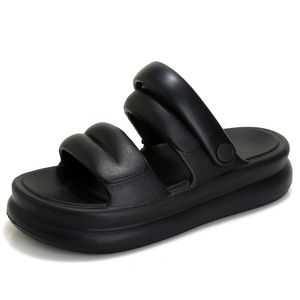 Kadın rahat kadın ayakkabısı Platform tabanı ile ev terlikleri ev açık plaj kıyafeti yaz serness - Product Image 6