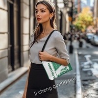 Sac à bandoulière tendance en PU pour femme, design personnalisé, idéal pour les clubs de sororité, sac à main de mode pour l'extérieur, vente chaude