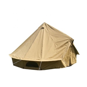 Lona 100% de algodón, lona de 4m, 5m, 6m y 7m, tienda de lona con doble puerta, venta al por mayor - Product Image 3