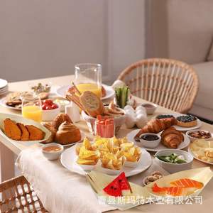 Bambus Bois durable Passe au lave-vaisselle et au micro-ondes Sûr au four Bateau à <span class=keywords><strong>sushi</strong></span> intelligent écologique pour les sushis et les fruits - Product Image 4