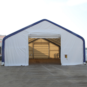 Meilleur prix Double Truss Bâtiments en tissu Abri industriel Entrepôt <span class=keywords><strong>PVC</strong></span> Hangar de stockage <span class=keywords><strong>Garage</strong></span> Hangar Tente - Product Image 1