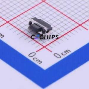 1TS003ABB-1800-3500B-CT Tactile Switch SMD,1.8x4.6mm Switch Single Pole Single Throw Rectangle Button 1.8N Horizontal Mount - Product Image 1