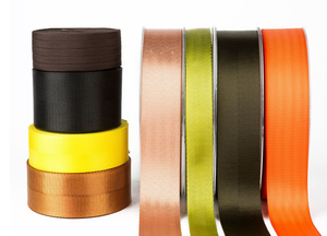 Tùy chỉnh màu xám đen xanh đỏ PP polyester nylon Webbing bao bì dây đai bất kỳ chiều rộng - Product Image 2