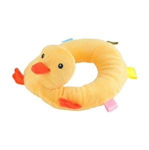Jouet en peluche couineur pour animaux de compagnie, directement de l'usine - Jouet pour chien en corde de coton et canard en caoutchouc - Product Image 1