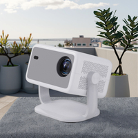 JUNUO Usine Smart L018 Projecteur 4K 1080P Mise au point automatique et correction Keystone Android13 BT 5.2 Projecteur vidéo portable