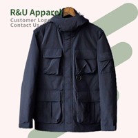 Veste à capuche légère pour homme, nouveau style, avec plusieurs poches, veste de randonnée, coupe-vent imperméable, veste d'extérieur