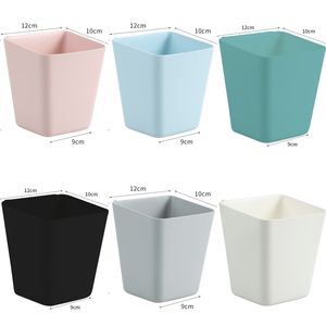 Cesta de almacenamiento de plástico para el hogar colgante trasero cocina baño Mini organizadores cosas pequeñas contenedor de almacenamiento de alimentos portátil - Product Image 5