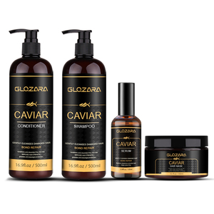 Suero Capilar de Caviar Hidratante de Marca Privada para una Nutrición Profunda y Reparación del Cabello Dañado - Product Image 3