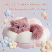 Boneka Hewan Peliharaan AI Lucu Baru, Teman Dialog Cerdas, Kucing Interaktif Bersuara, Hadiah Emosional untuk Pendidikan Dini Anak