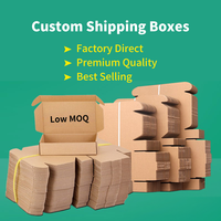 Caja de Cartón de Lujo Personalizada para Envíos, Caja de Embalaje de Cartón Corrugado