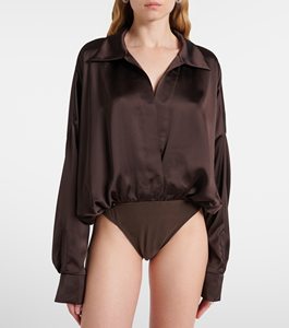 Mono de manga larga ajustado informal para mujer para Primavera Verano nuevo estilo patrón sólido con mono de solapa - Product Image 5