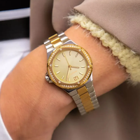 MKOriginals – montre-bracelet de luxe à Quartz pour femmes, en acier inoxydable, avec lunette en strass, cadran simple, bracelet de 20mm, 37mm